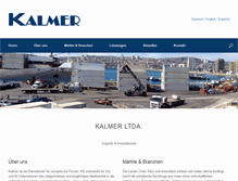 Tablet Screenshot of kalmer-la.com